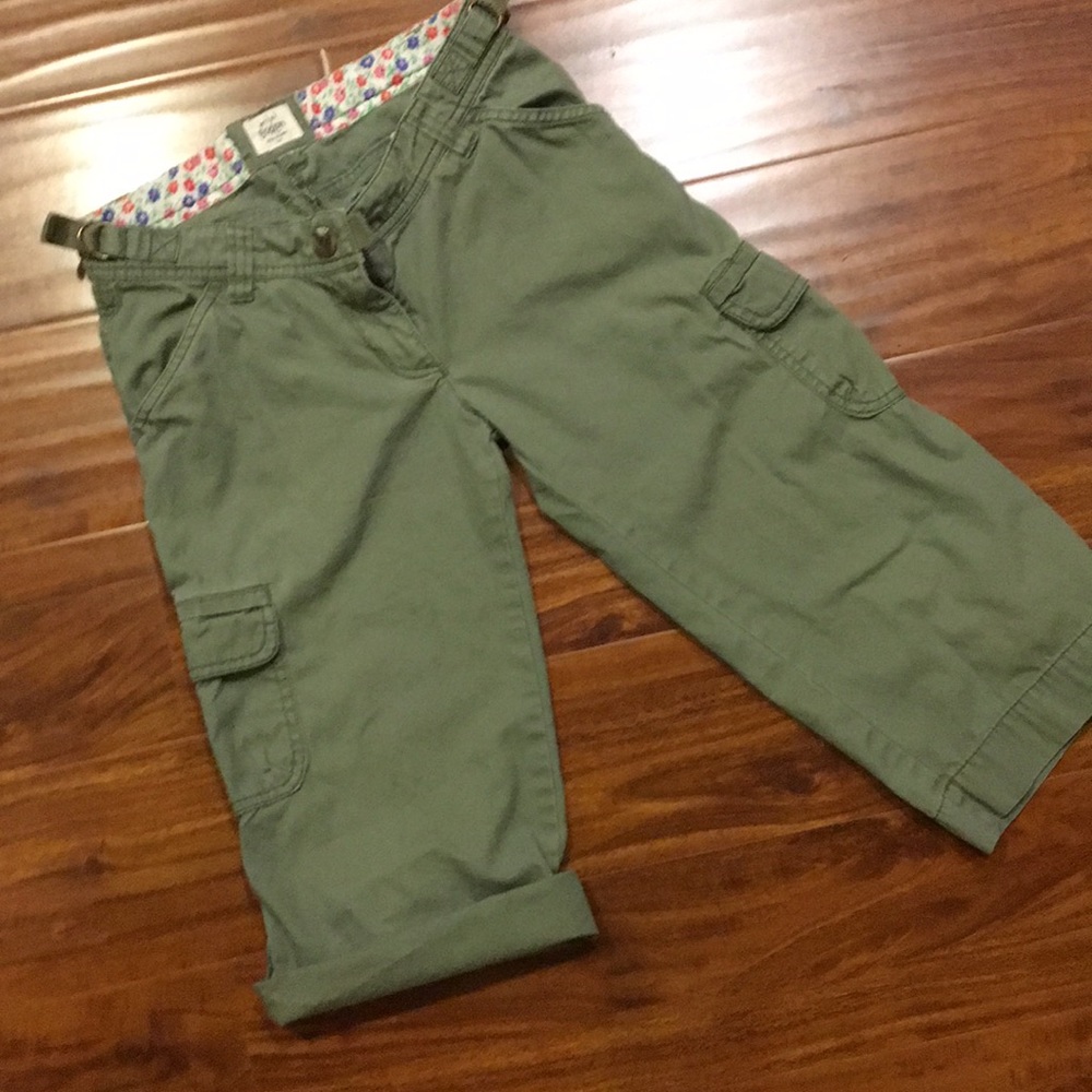 Cargo Capri  Mini Boden Shorts
